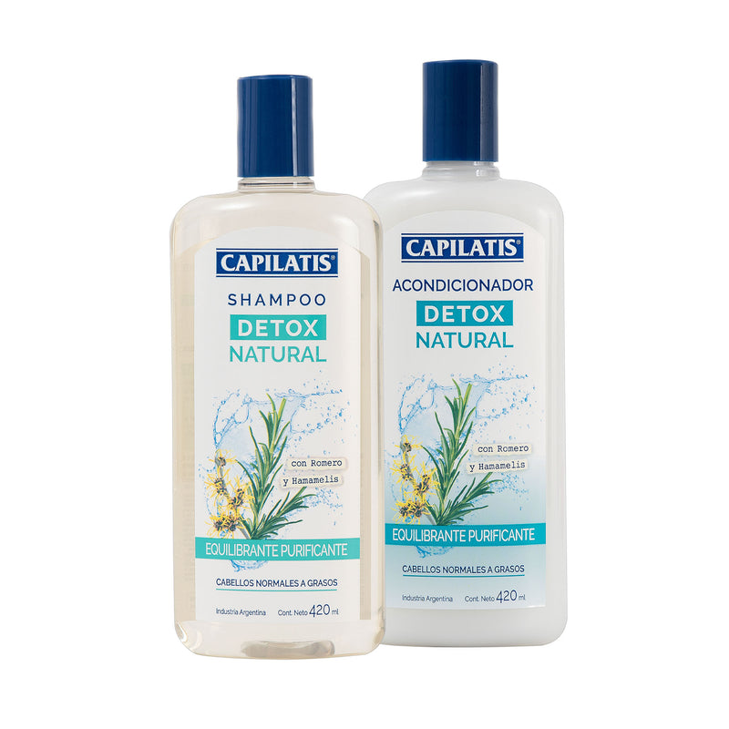 Set Botánica Detox Natural Shampoo + Acond