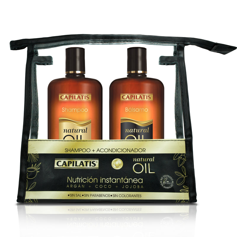 Set Natural Oil + Cosmetiquero