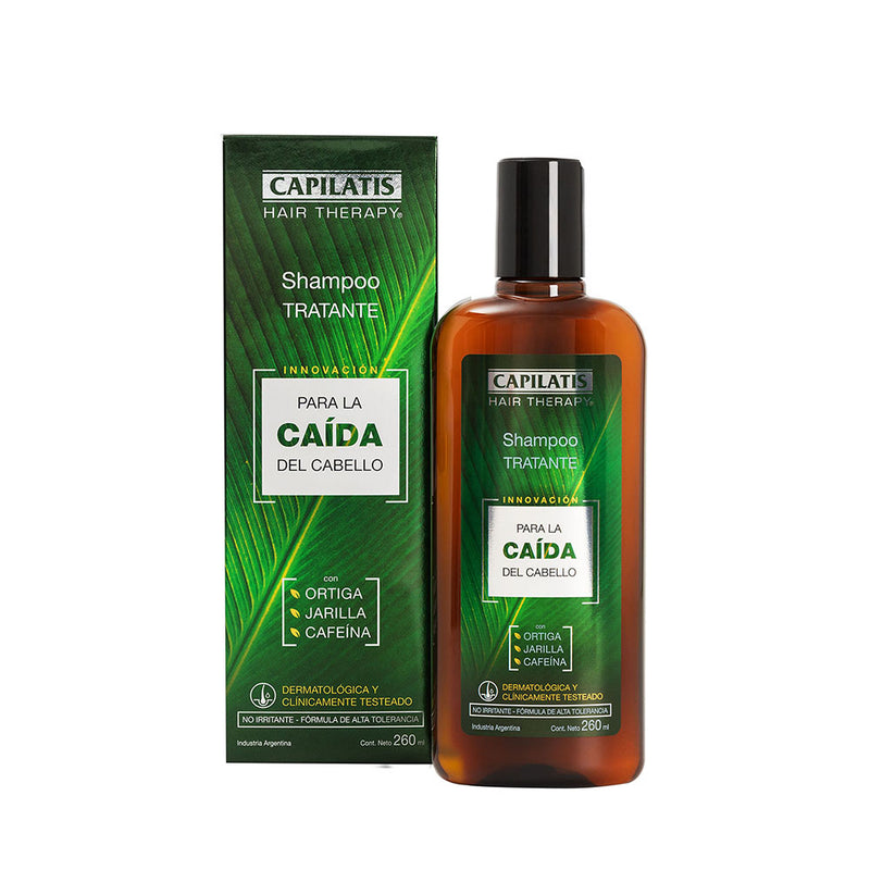 Shampoo Anticaída Ortiga Jarilla Cafeína